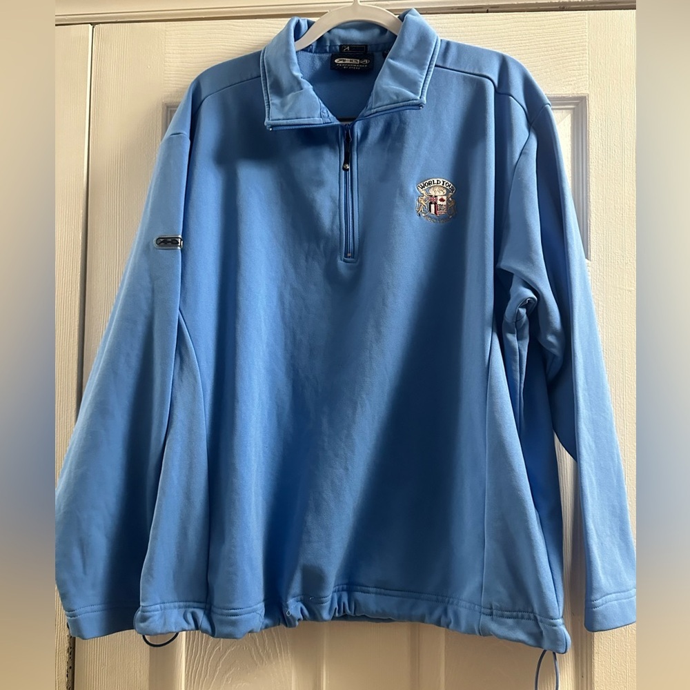Ahead Apparel Golf Links World Tour Pullover Size Large